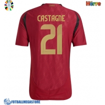 Fotballdrakt Herre Belgia Timothy Castagne #21 Hjemmedrakt EM 2024 Kortermet